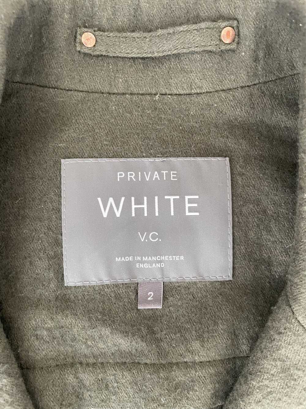 Private White V.C. Green Wool/Cotton Shacket, Siz… - image 7