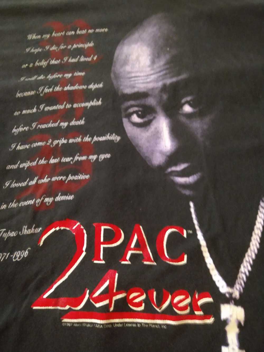 Vintage RARE Vintage 2Pac 1997 T-shirt - image 5