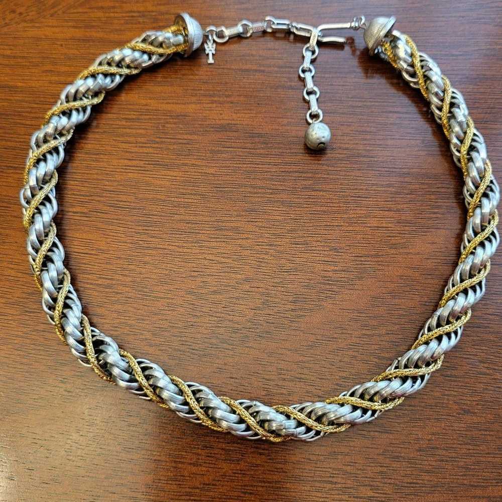 Vintage Trifari (Crown) Necklace - image 1
