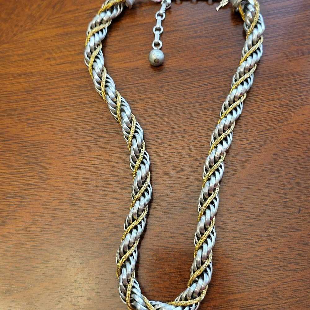 Vintage Trifari (Crown) Necklace - image 7