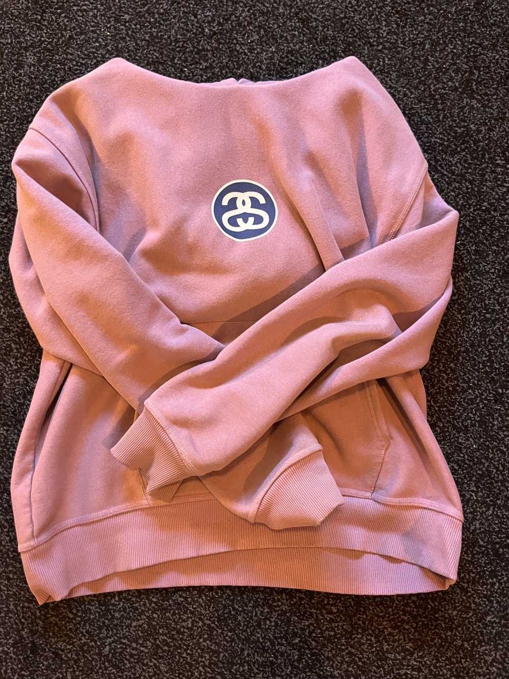 Stussy Stüssy SS Link Hoodie “Orchid” - image 2