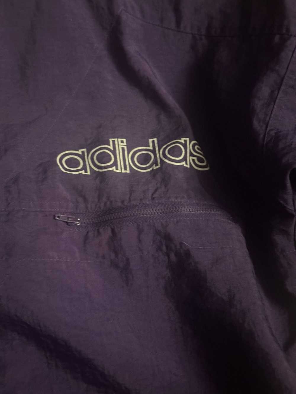 Adidas Vintage 90’s Adidas purple Puffy Jacket 90s - image 6