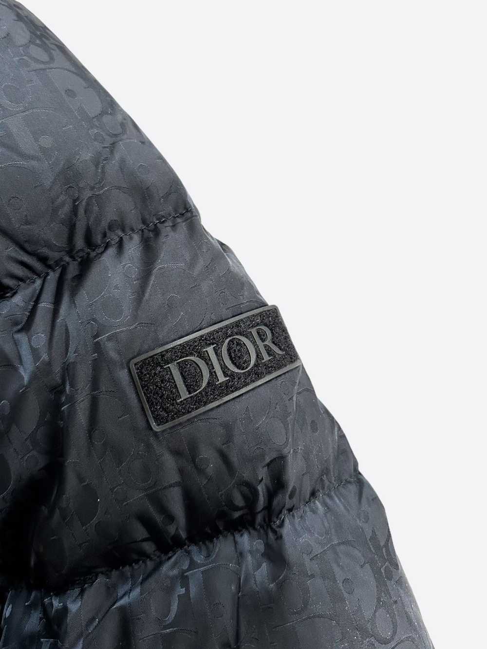 Dior Dior Black Oblique Puffer Jacket - image 3