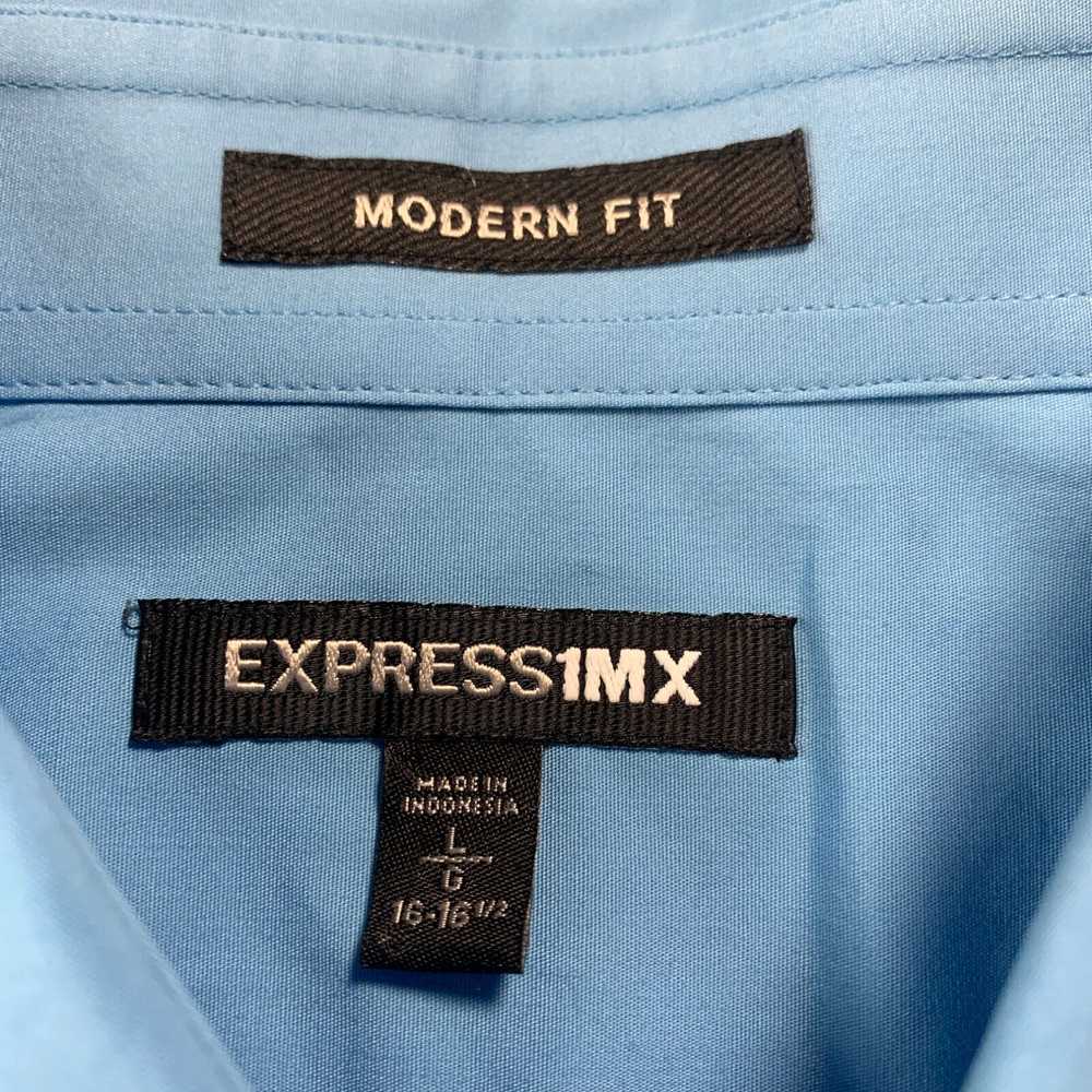 Express EXPRESS 1MX Shirt Mens Large Button Up Lo… - image 3
