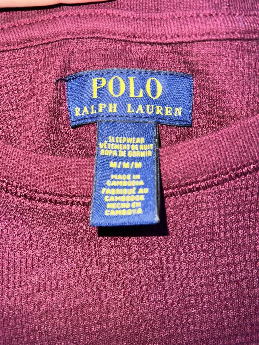 Polo Ralph Lauren Long Sleeve Polo Bear Tee - image 3