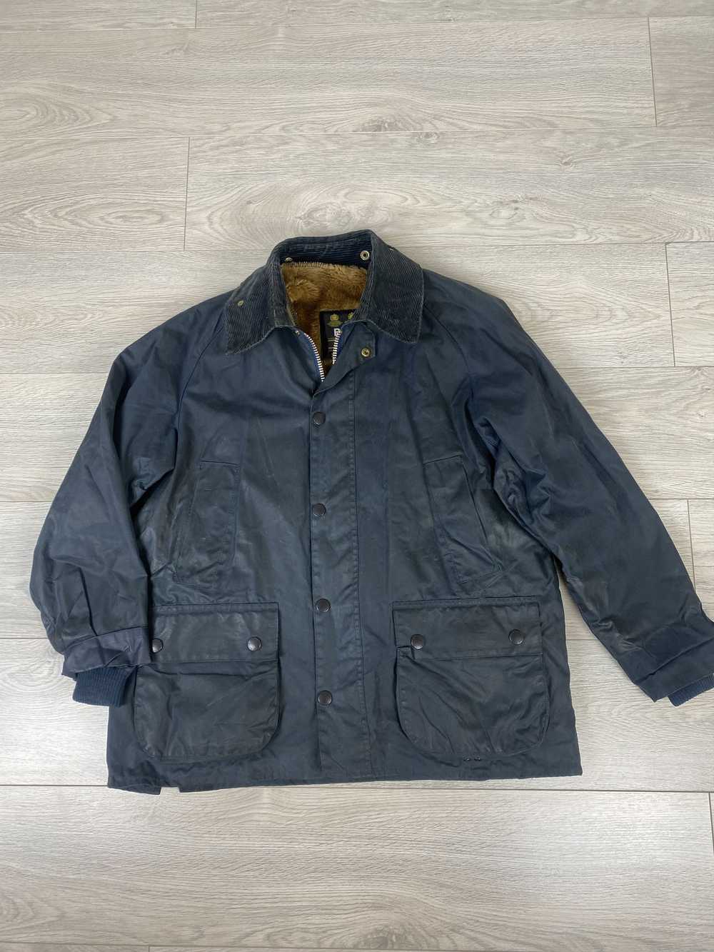 Barbour × Waxed Barbour Vintage Bedale Waxed Jack… - image 2