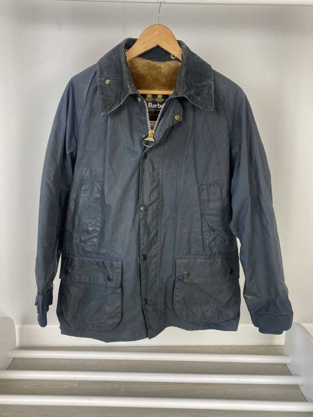 Barbour × Waxed Barbour Vintage Bedale Waxed Jack… - image 3