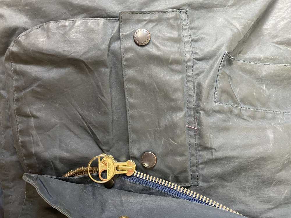 Barbour × Waxed Barbour Vintage Bedale Waxed Jack… - image 7