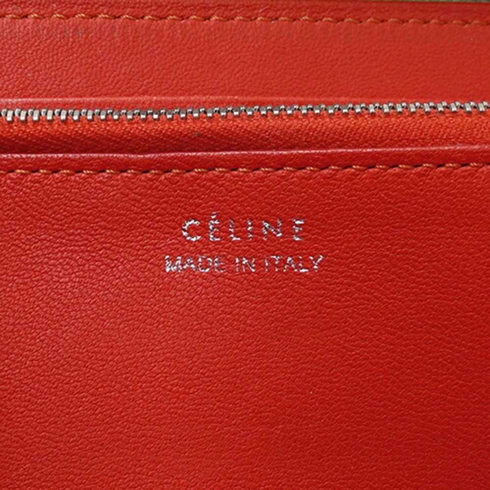 Celine CELINE Wallet Women's Brand Long Leather L… - image 6