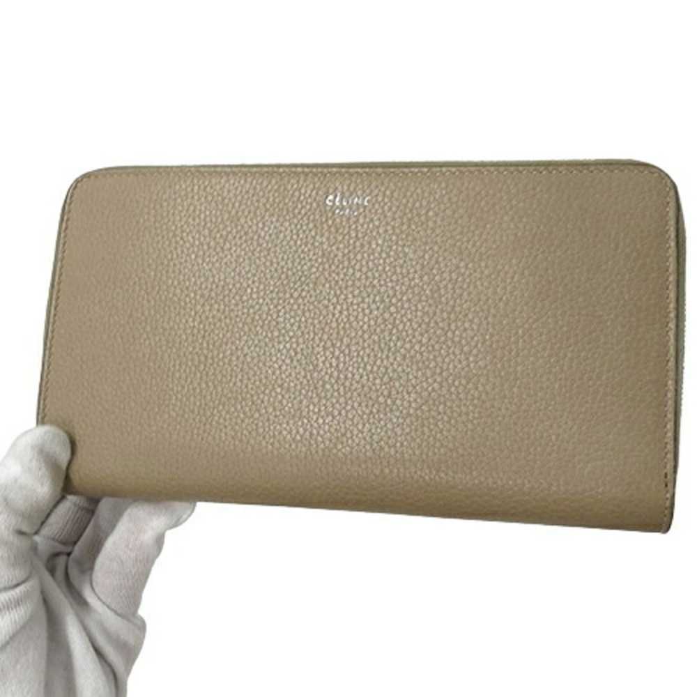 Celine CELINE Wallet Women's Brand Long Leather L… - image 8