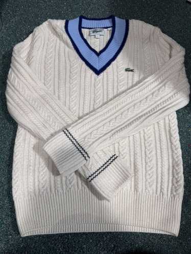 Lacoste Lacoste v neck cricket sweater