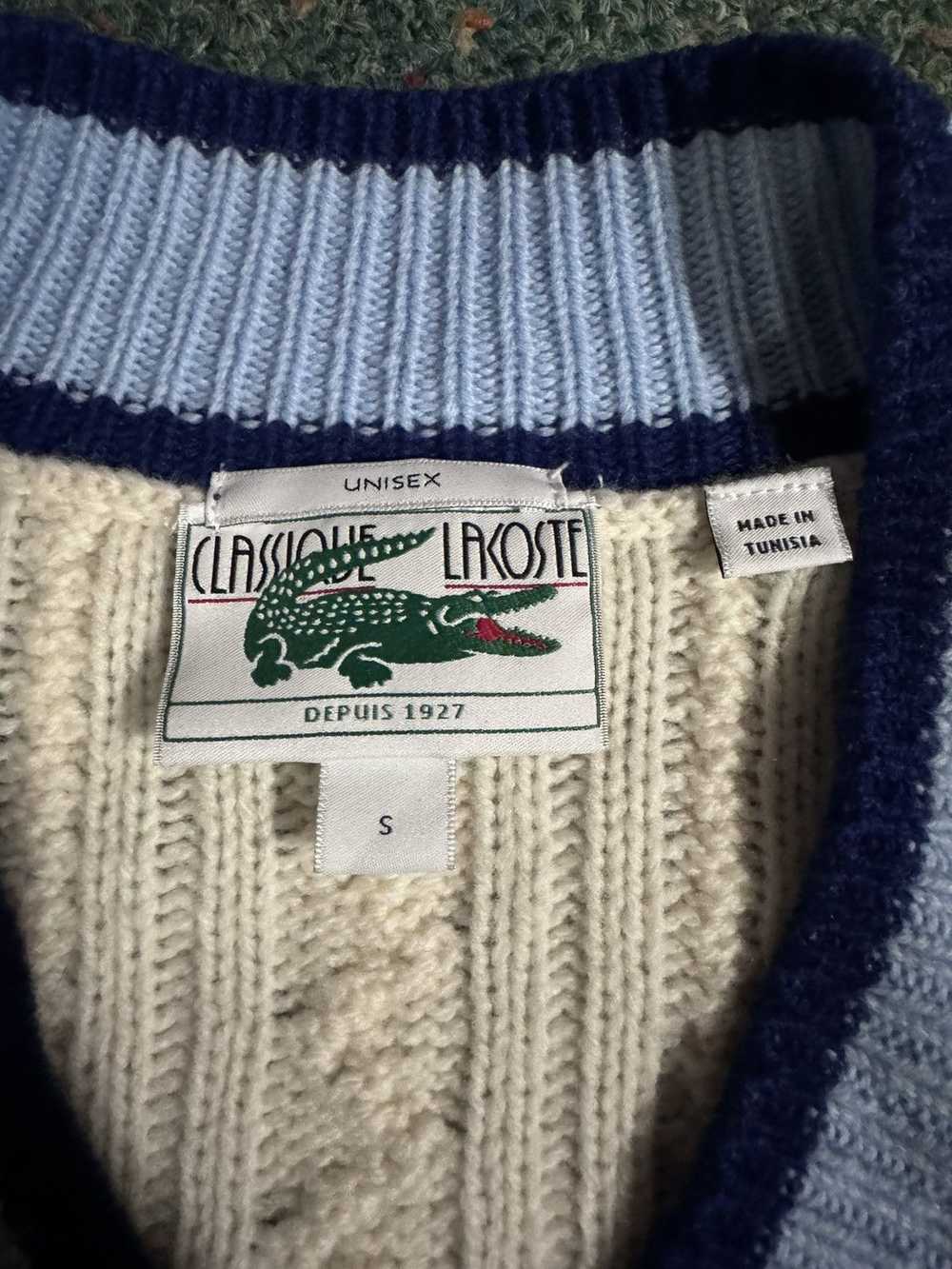 Lacoste Lacoste v neck cricket sweater - image 5