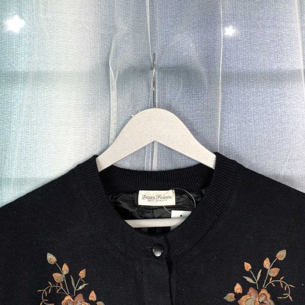 Homespun Knitwear × Patterned Cardigans × Vintage… - image 4