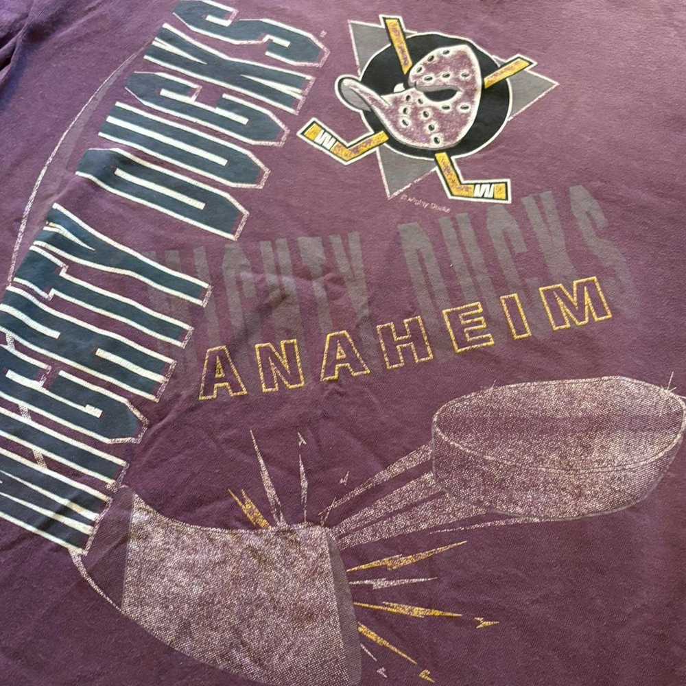 Other Vintage 1993 Mighty Ducks Tee - image 4