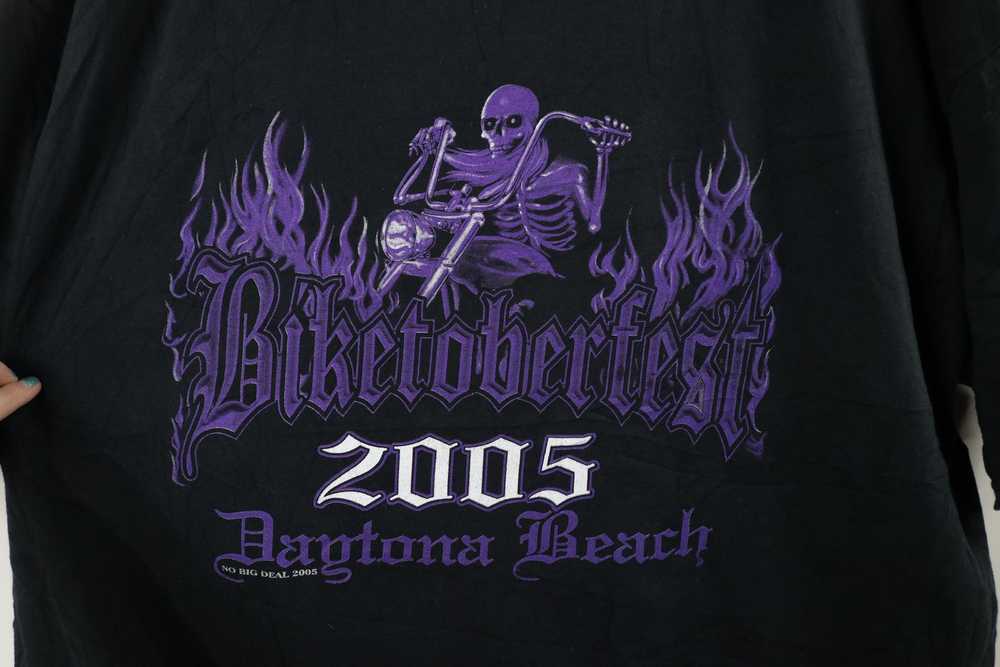 Vintage Vintage Y2K 2005 Beach Biketoberfest Fire… - image 4