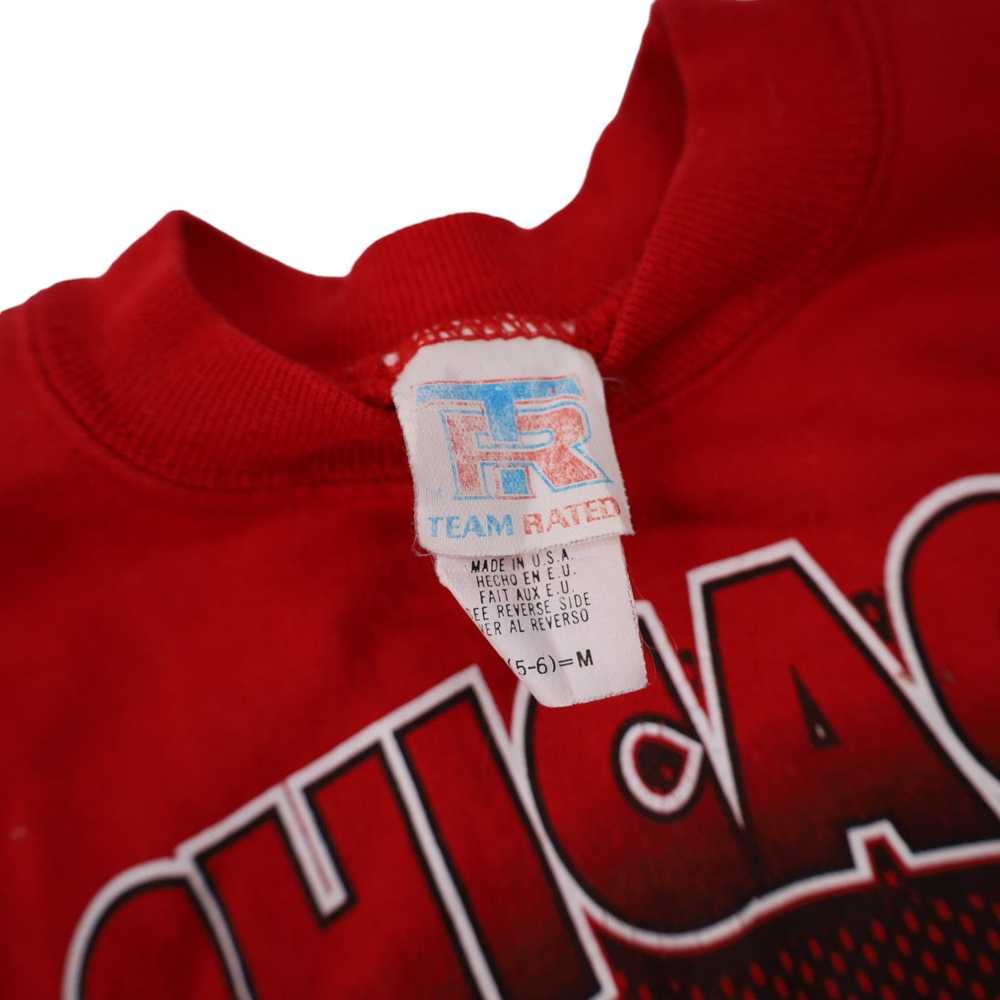 NBA × Vintage Vintage Chicago Bulls Graphic Sweat… - image 5