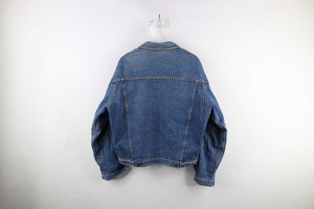 Gap × Vintage Vintage 90s Gap Lined Denim Jean Tr… - image 11