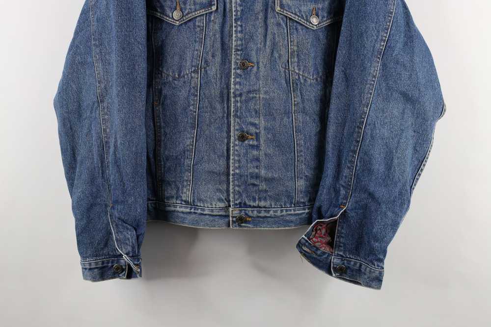 Gap × Vintage Vintage 90s Gap Lined Denim Jean Tr… - image 3