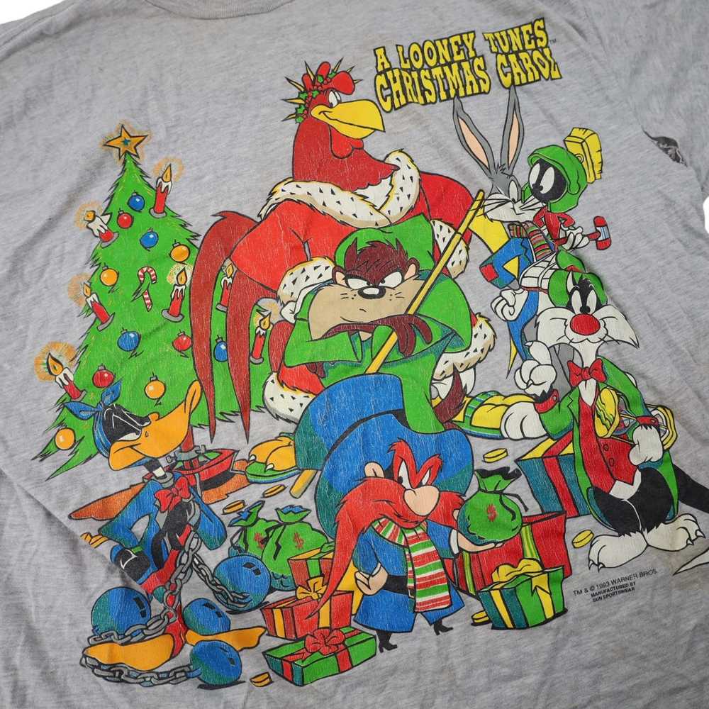 Vintage Vintage Looney Tunes Christmas Carol grap… - image 5