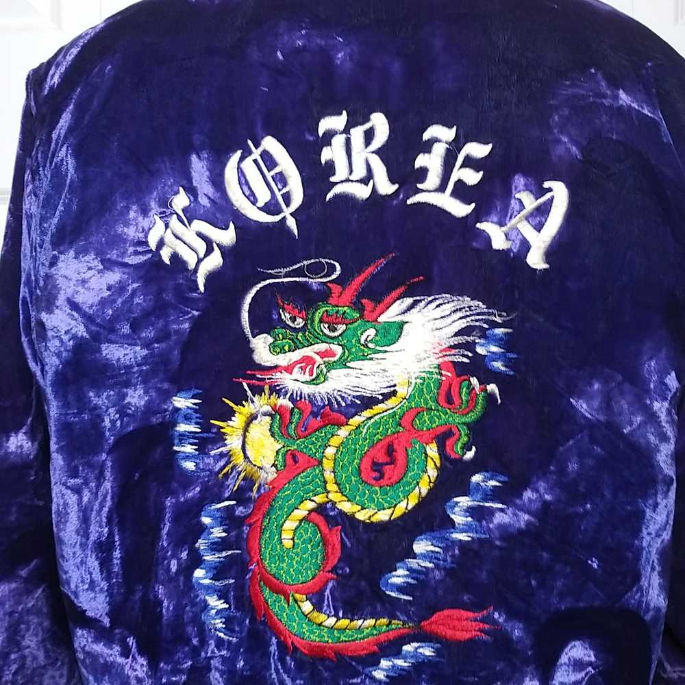 Military × Sukajan Souvenir Jacket Vintage Souven… - image 3