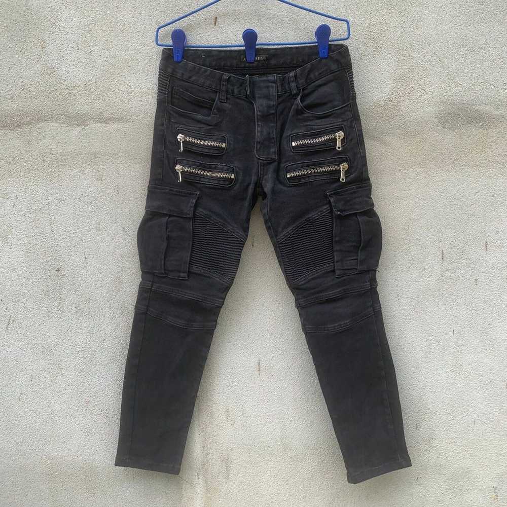 Avant Garde × Biker Jeans × Japanese Brand ADORAB… - image 1