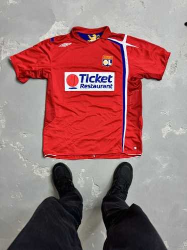 Soccer Jersey × Umbro × Vintage RARE OLYMPIQUE LY… - image 1