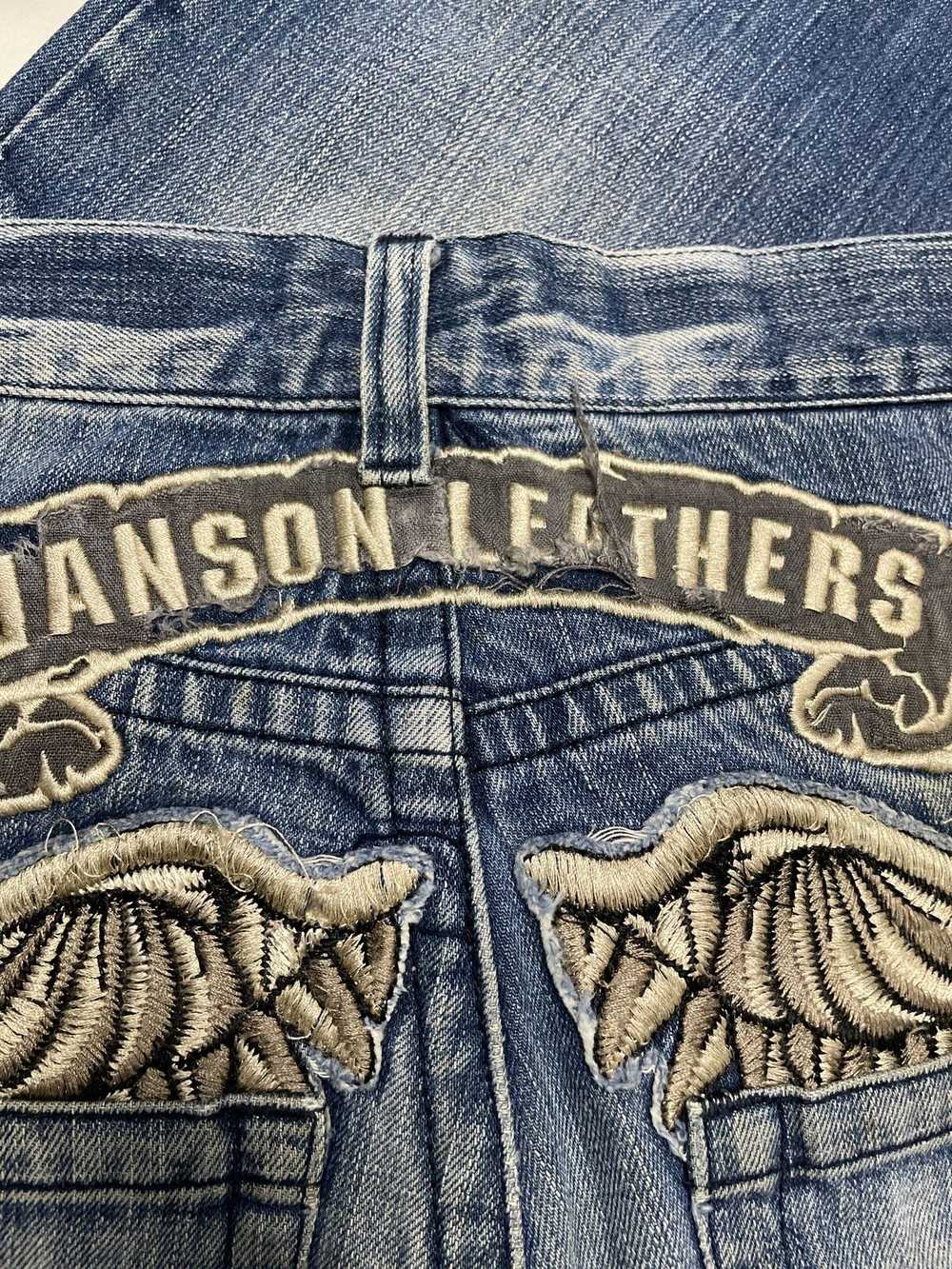 Vanson Leathers Vintage Vanson Leather Distressed… - image 7