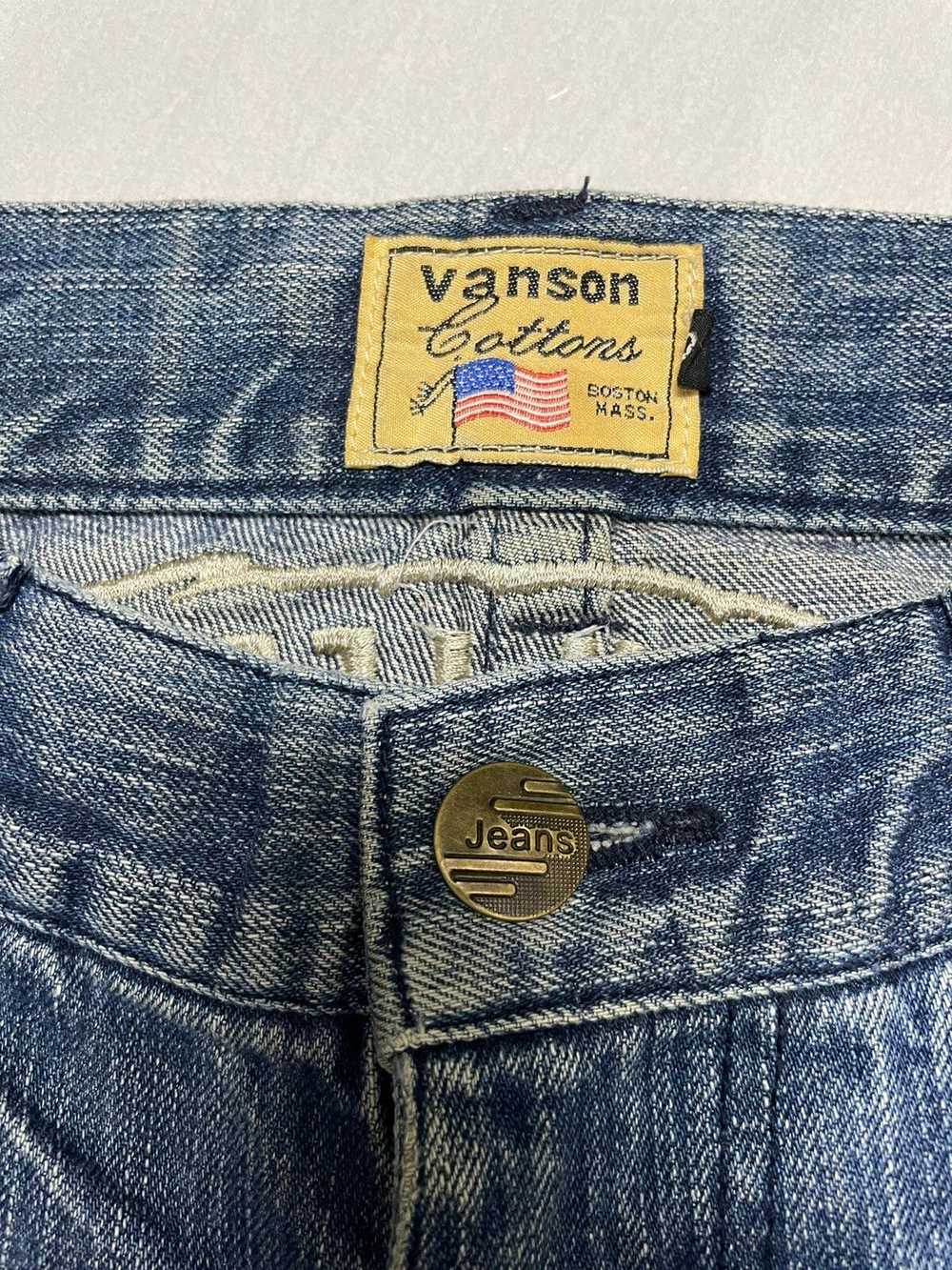 Vanson Leathers Vintage Vanson Leather Distressed… - image 8