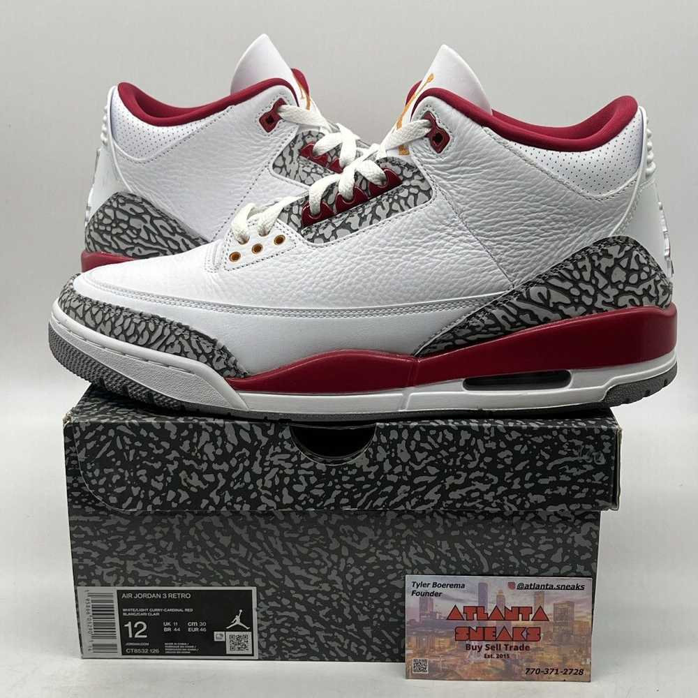 Jordan Brand Air Jordan 3 Cardinal red - image 1