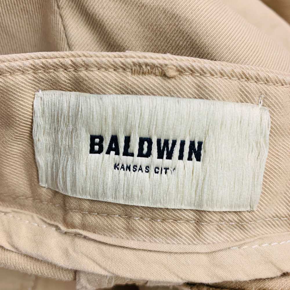Baldwin Khaki Cotton Polyurethane Chino Casual Pa… - image 6