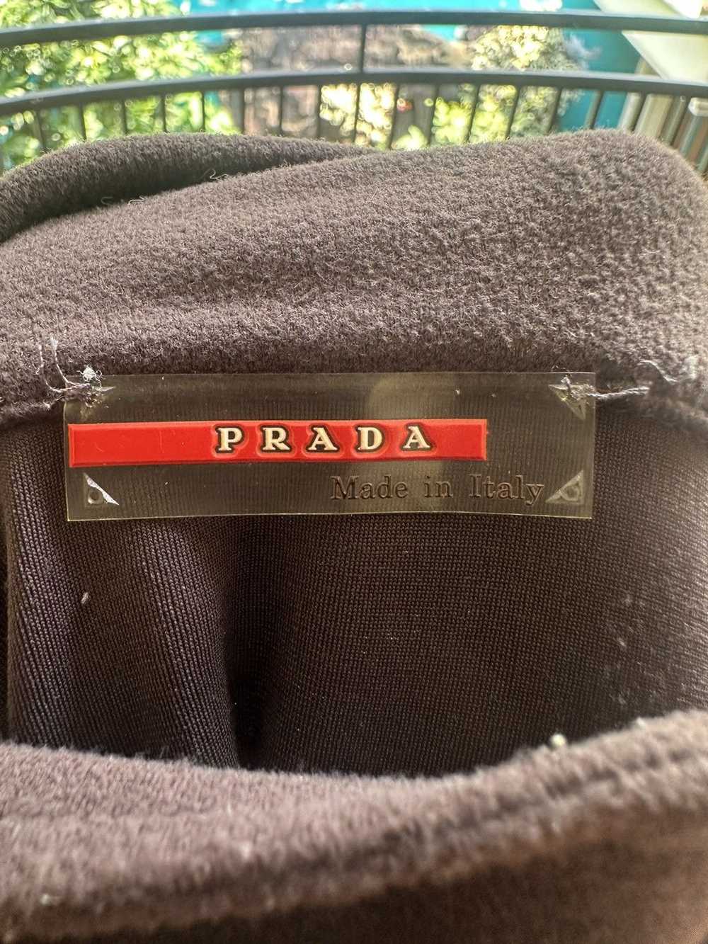 Italian Designers × Prada prada halfzip polar spi… - image 3