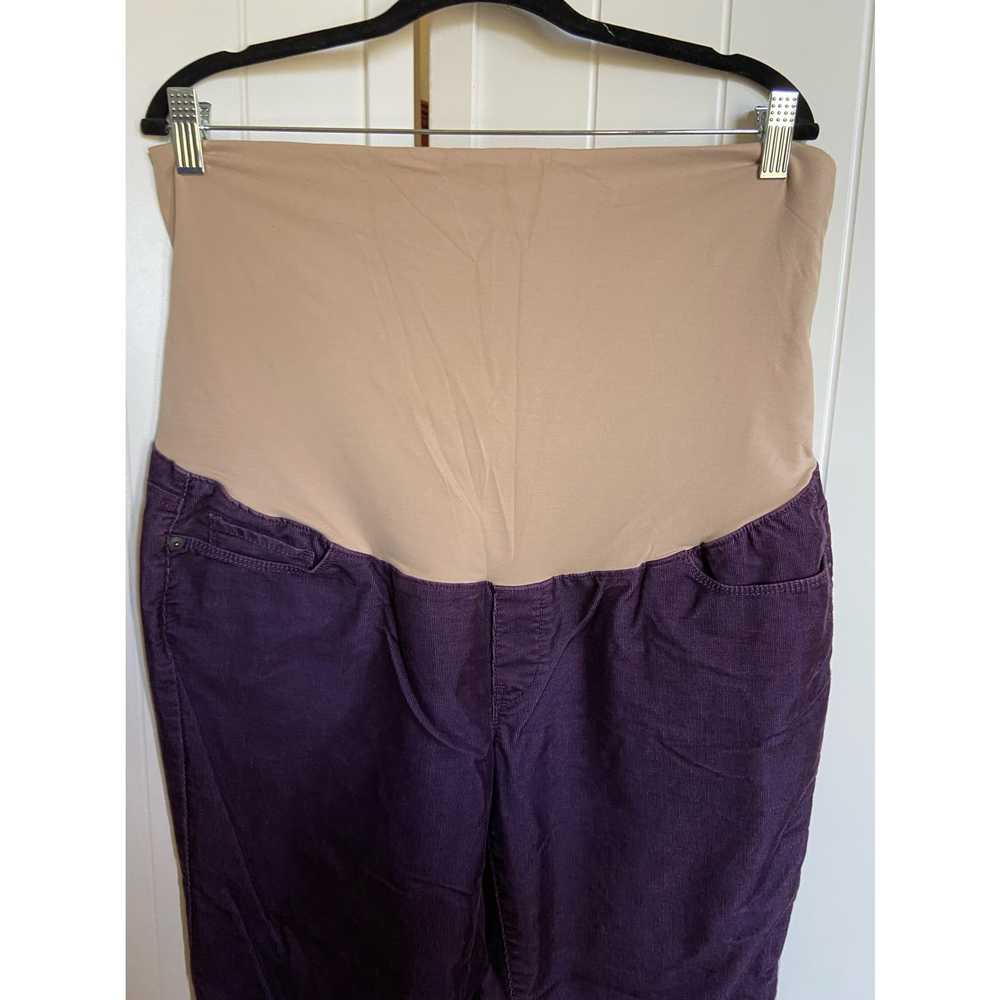 Loft Ann Taylor LOFT Womens Pants Sz 14 Purple Co… - image 4