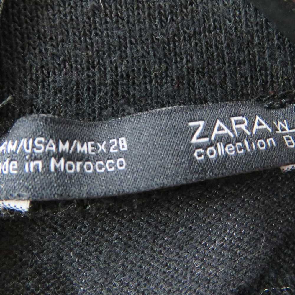 Zara Gray and Black Layered Turtle Neck Long Slee… - image 5