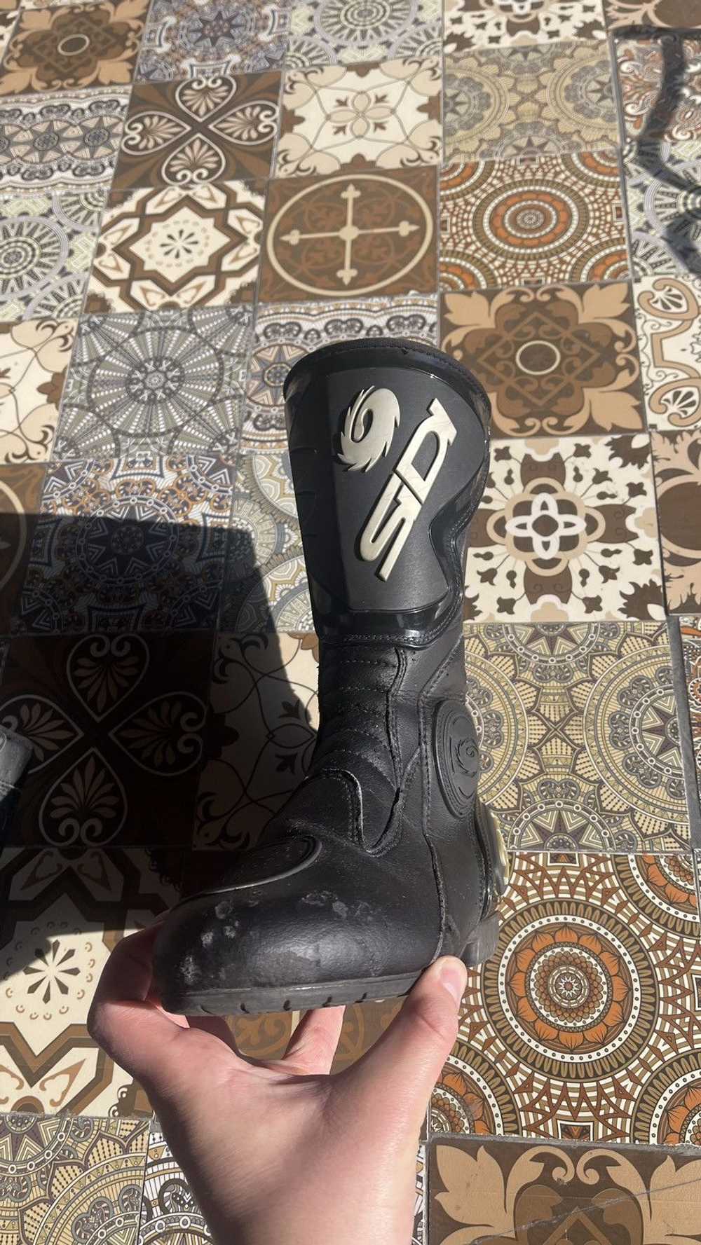 MOTO × Sidi × Vintage Sidi Motorcycle Boots Sz EU… - image 9