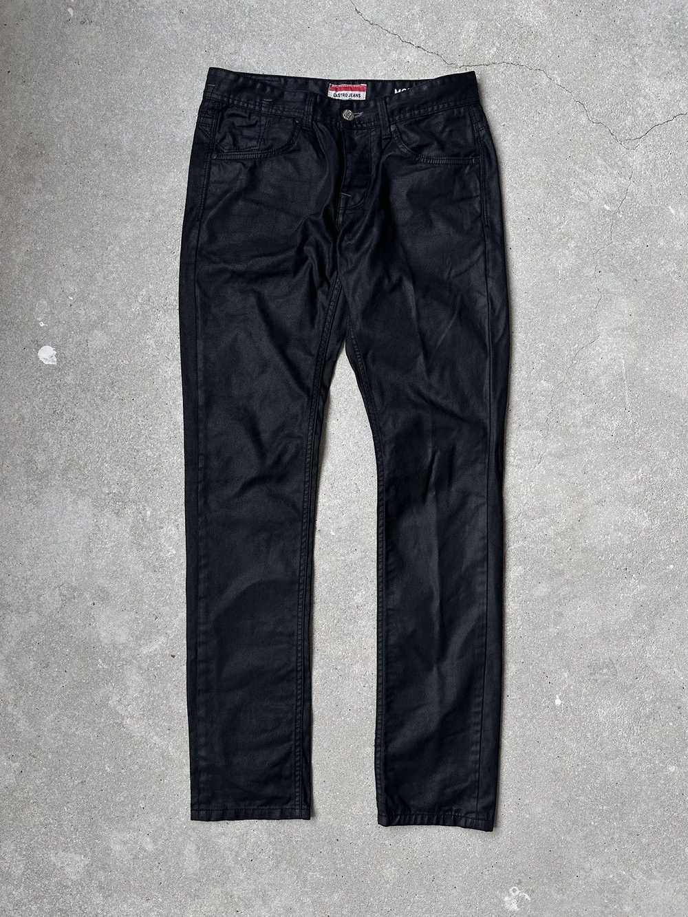 Japanese Brand Japanese Brand Skinny Waxed Jeans - image 4