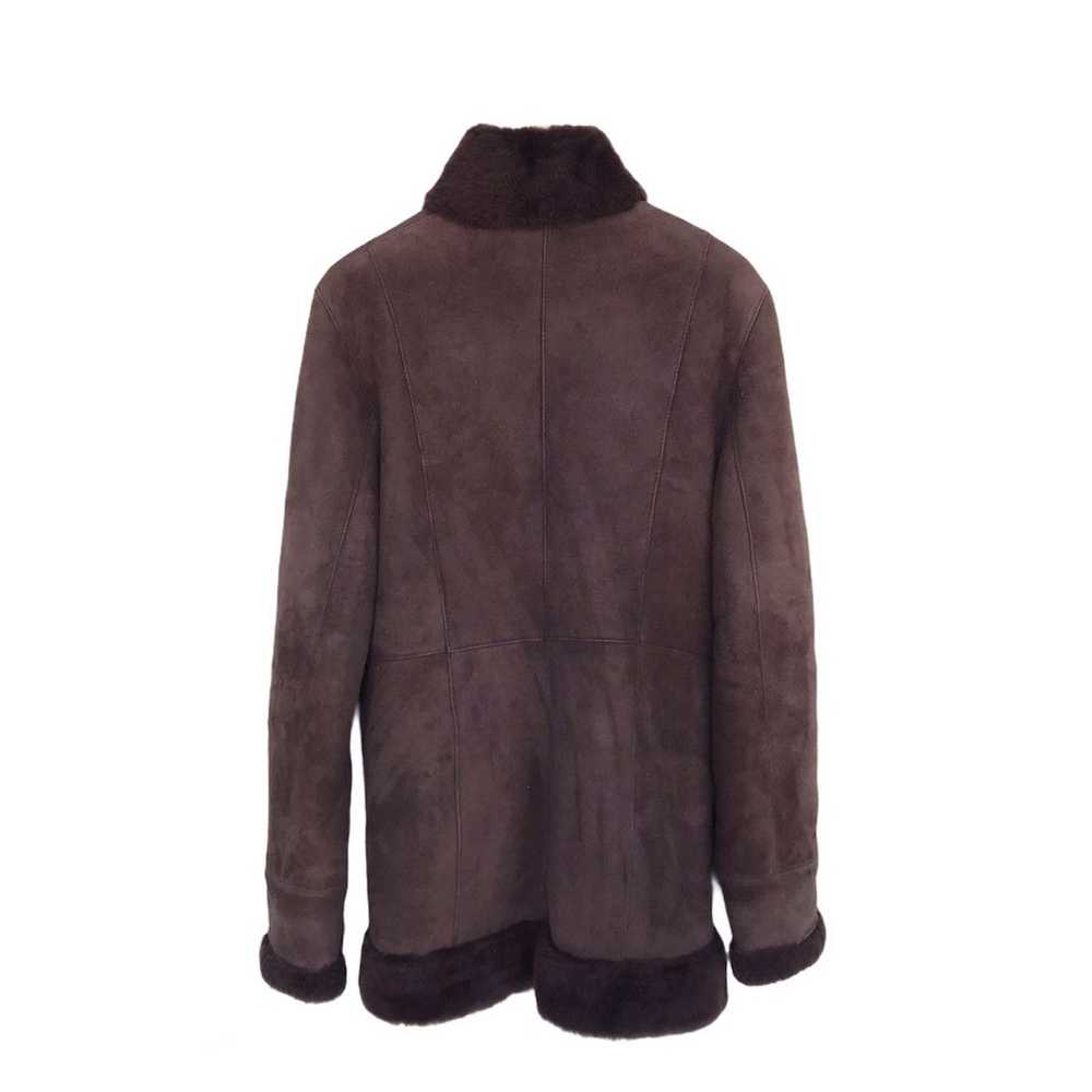 Designer × Leather Jacket Teodem Linea Pelle sued… - image 5