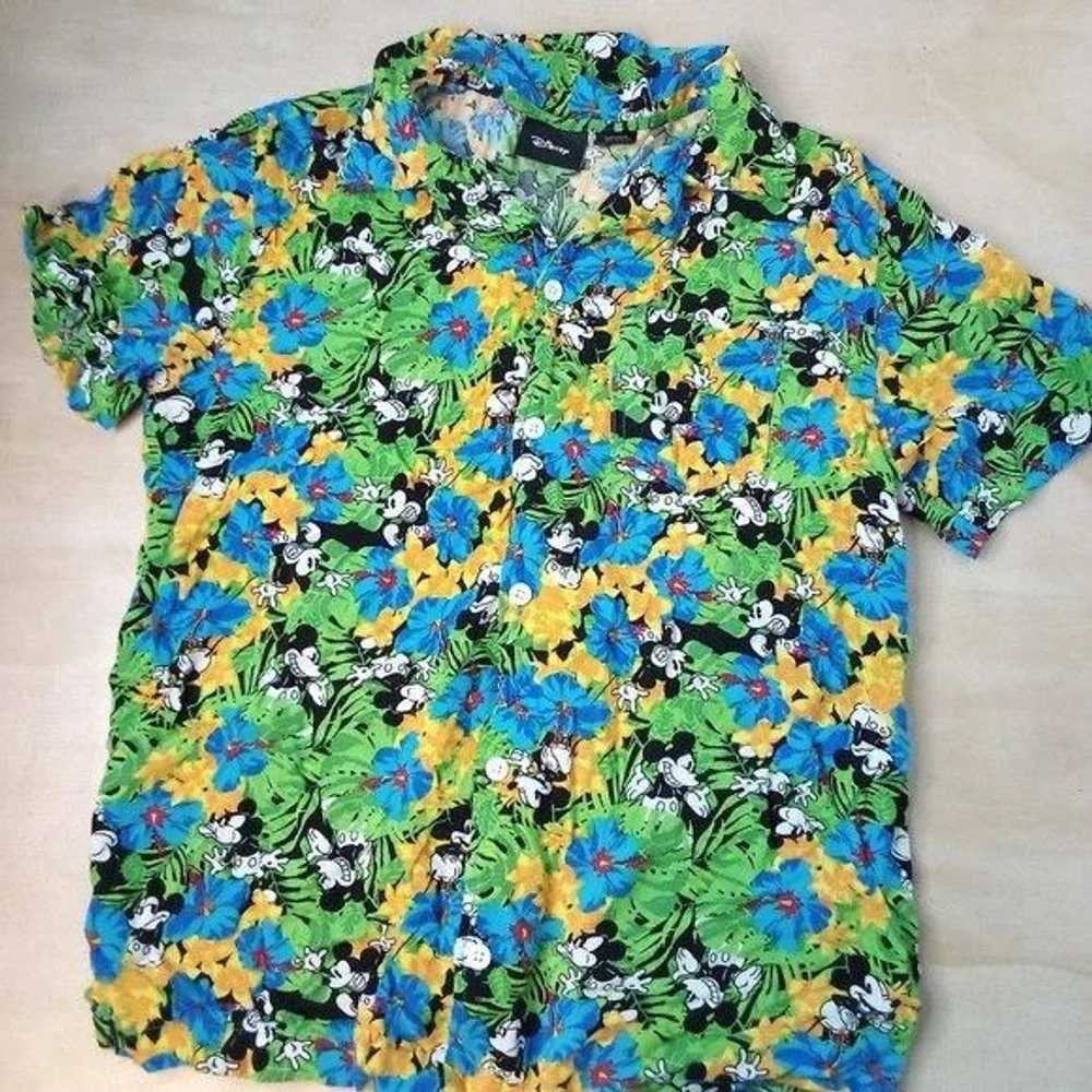 Disney × Hawaiian Shirt × Streetwear Disney Micke… - image 1