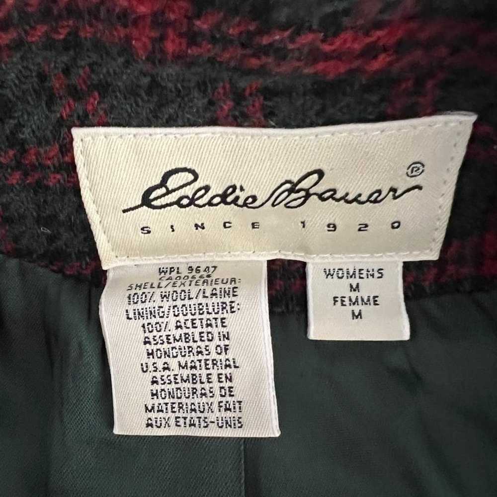 Eddie Bauer Wool Blend Rainbow Plaid Blazer Jacke… - image 2
