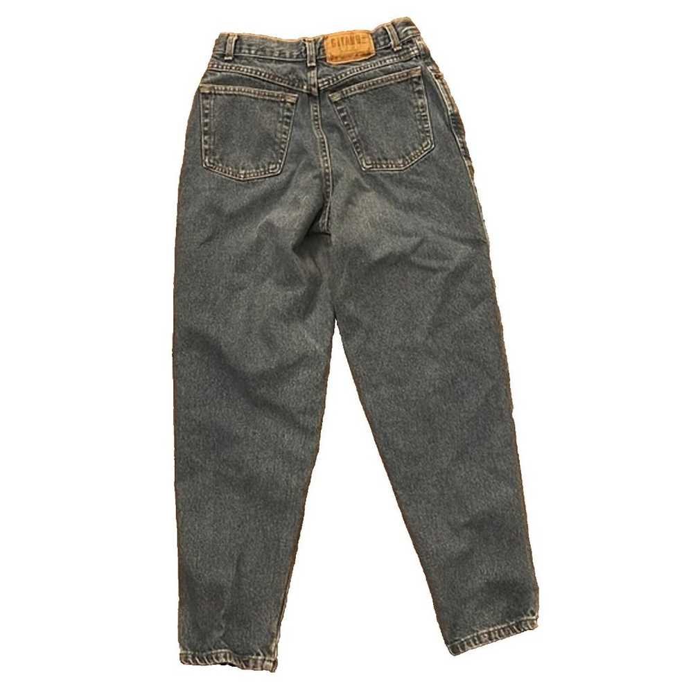 Gitano VTG 90s High Rise Tapered Denim Blue Jeans… - image 5