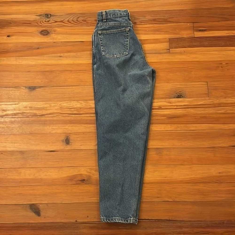 Gitano VTG 90s High Rise Tapered Denim Blue Jeans… - image 6