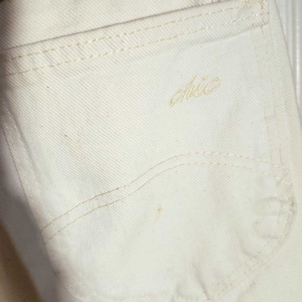 vintage cream high waisted jeans - image 5