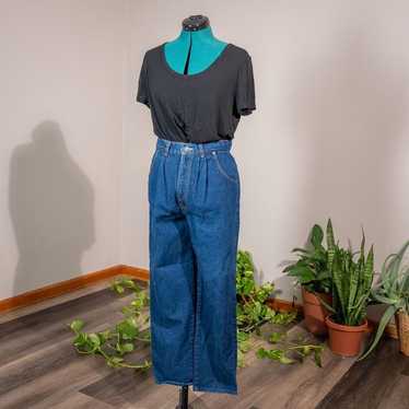 Vintage Denim Jeans 90s Hunt Club Mom High Rise S… - image 1