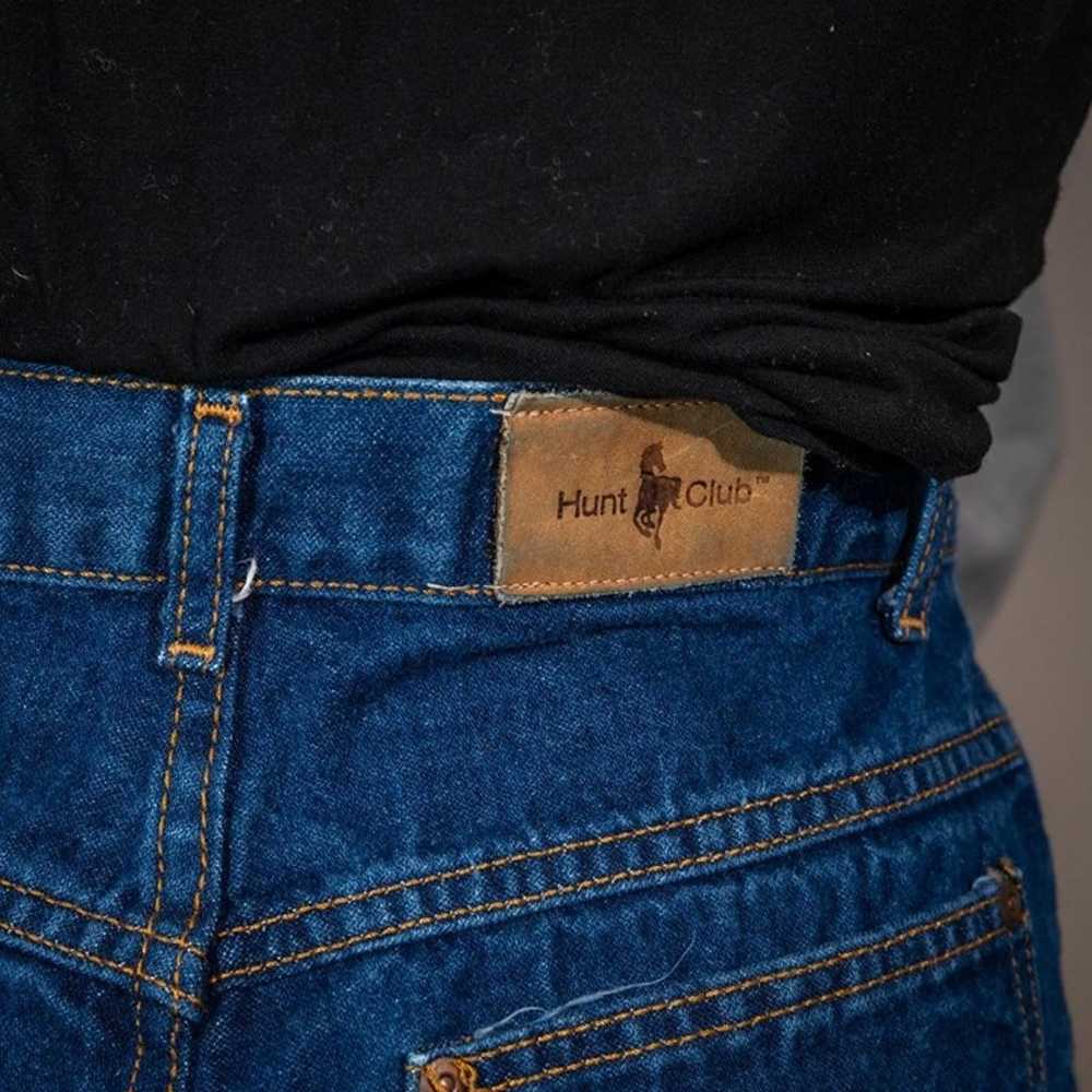 Vintage Denim Jeans 90s Hunt Club Mom High Rise S… - image 3