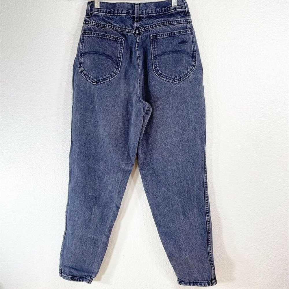 90's Vintage Jeans Chic High Rise Tapered Straigh… - image 2