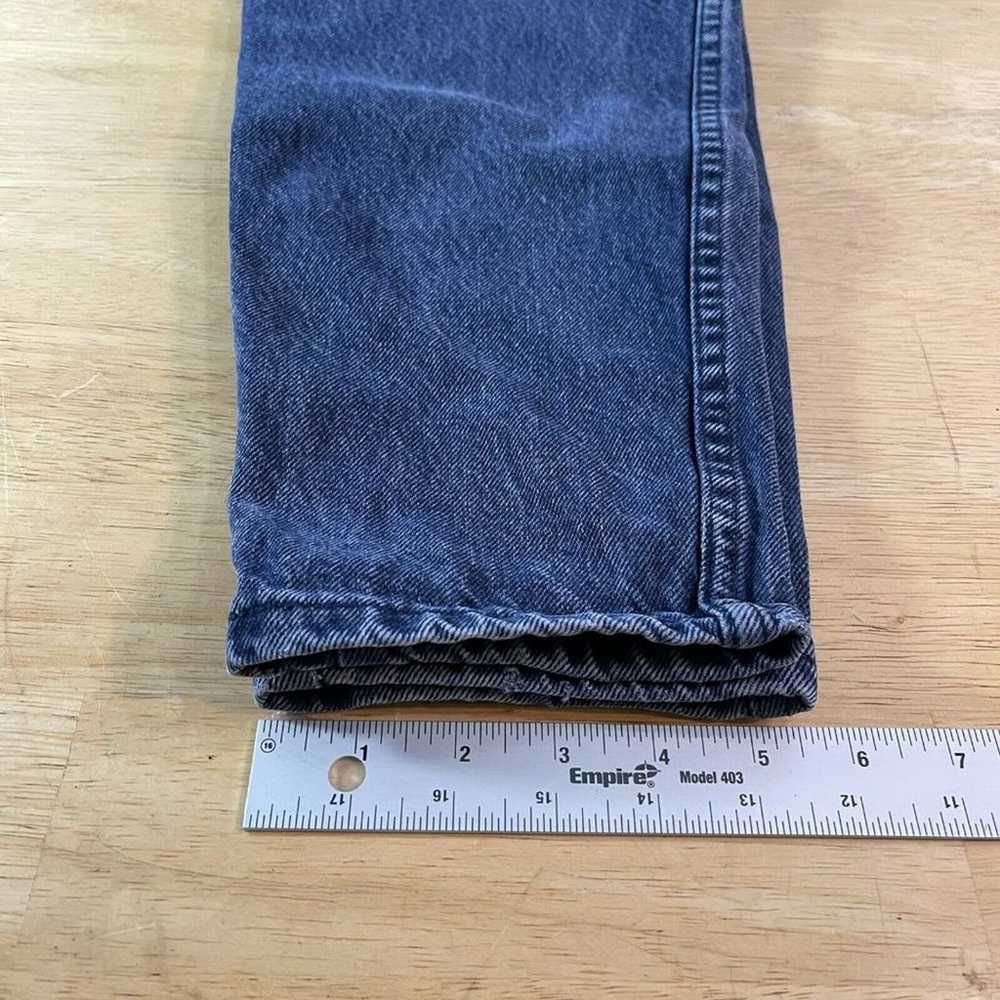 90's Vintage Jeans Chic High Rise Tapered Straigh… - image 8
