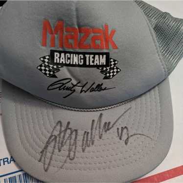 Rusty Wallace signed hat