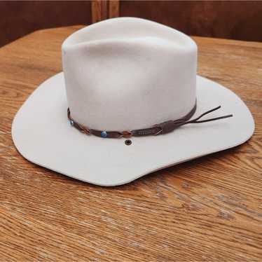 Stetson Cowboy Hat 4X Vintage Beaver Hat - image 1