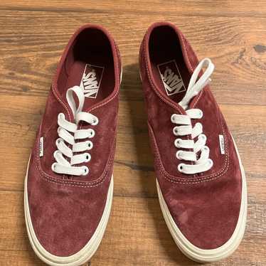 Vans suede skate shoes