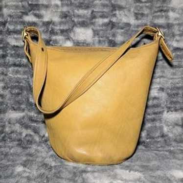 バッグ COACH Vintage Leather Bucket Shoulder Coach bucket shoulder bag - Gem