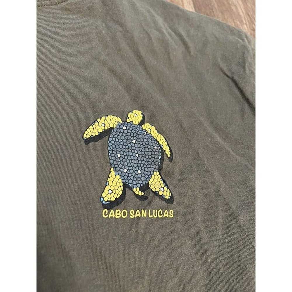 Vintage Cabo San Lucas Turtle Nature Animal Shirt… - image 2